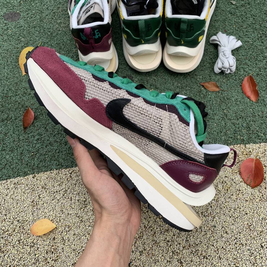 vapor waffle sacai villain red neptune green